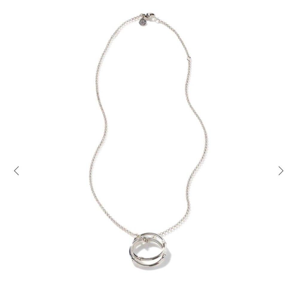 NWT John Hardy Bamboo Pendant Necklace